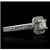 Image 2 : No Bidding - 14KT White Gold 1.33ctw Diamond Ring A7882