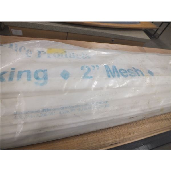 2 Bags Of White Chain Link Fence Slats