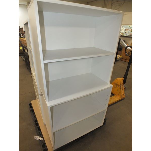 2 Wooden Storage Cabinets