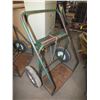 Image 1 : Oxy / Acetylene Tank Cart On Wheels