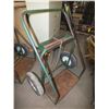 Image 1 : Oxy / Acetylene Tank Cart On Wheels