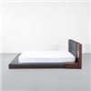 Image 2 : B1049K BROOKLYN Platform Bed(King) - HEADBOARD+SIDE RAILS+FOOTBOARD+DRAWERS  HEIGHT: 84 cm | 33"WID