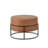 Image 1 : A0080 CAMERON Ottoman(Brown)PRODUCT DIMENSIONSDEPTH: 68 cm | 26.7"WIDTH: 68 cm | 26.7"HEIGHT:  41