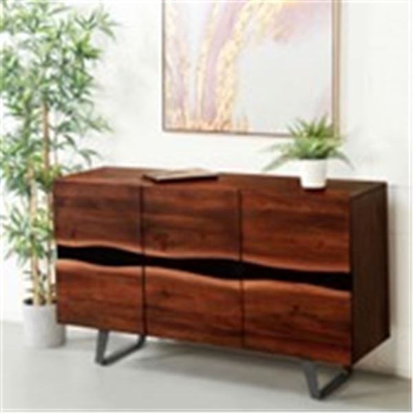 T6218 WAIMEA Acacia Sideboard NEW PRODUCT DETAILSAcacia wood Iron Legs  PRODUCT DIMENSIONSLENGTH: 