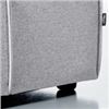 Image 2 : s1212 MASON Ottoman(Grey) NEW DEPTH: 110 cm | 43.3"WIDTH: 110 cm | 43.3"HEIGHT: 71 cm | 28" SEAT H