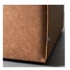 Image 2 : S1239 MASON Ottoman(Brown) PRODUCT DETAILSHigh quality fabricPlastic legs Includes connectors PROD