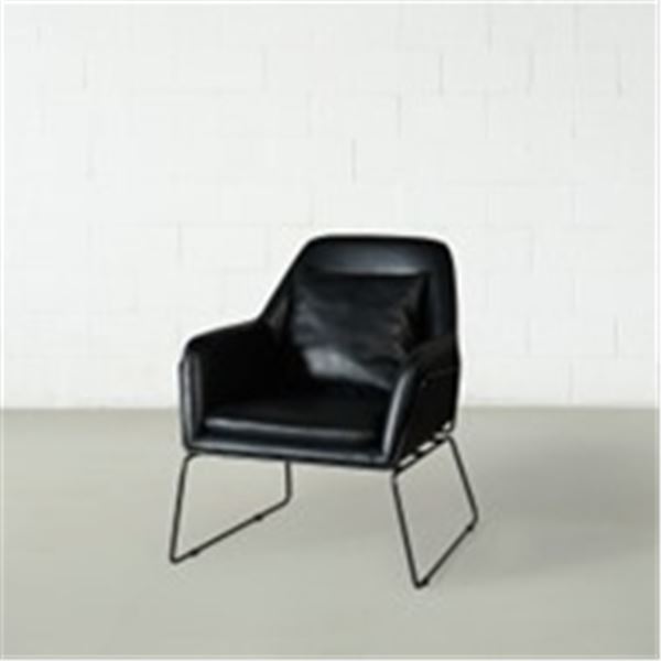 T6427 BROOK Leather Lounge Chair(Black) - NEW PRODUCT DIMENSIONSWIDTH: 73 cm | 28.7"DEPTH: 89 cm |