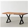 Image 1 : X2022 Acacia Live Edge Table Top(150cm,Natural)