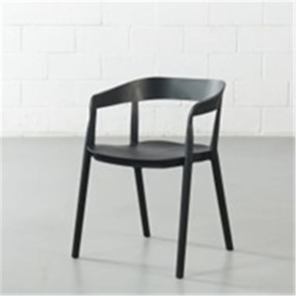 T6172MILLS Plastic Armchair(Black)PRODUCT DETAILSPolypropylene plasticIndoor use onlyPlastic foot