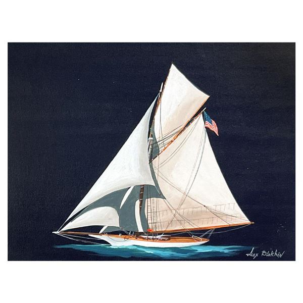 One Masted Yacht by Blokhin Original