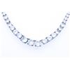 Image 2 : Tennis Necklace & Matching Bracelet Set, Graduating Choker Length w 7" Bracelet - Swarovski Elements