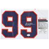 Image 2 : Charlie Sheen Signed "Major League" Ricky "Wild Thing" Vaughn" Indians Custom Jersey (JSA)