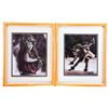 Image 1 : Pair - "Randy Jay Braun" Fine Art Prints Framed -16 x12 "