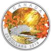 Image 1 : 2016 $20 Autumn Tranquility - Pure Silver Coin