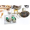 Image 3 : Box Lot - Mixed Vintage Jewellery , Shell Necklace, Silver Etc.1