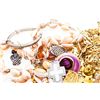 Image 4 : Box Lot - Mixed Vintage Jewellery , Shell Necklace, Silver Etc.1