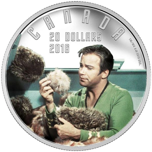 2016 $20 ST Trouble Tribbles - Pure Silver Coin
