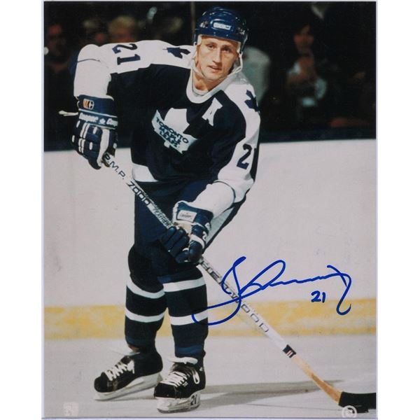 Toronto Maple Leaf "BORJE SALMING" (1951-2022) 8 x 10 Photo Autographed