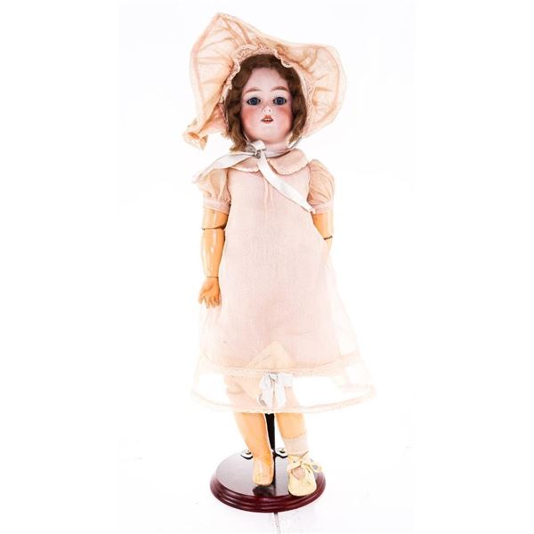 Antique Doll -Eaton Beauty -All Original - Circa 1930 -Pink Dress & Hat 22"