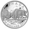 Image 1 : 2014 $20 The Bison: The Fight - Pure Silver Coin