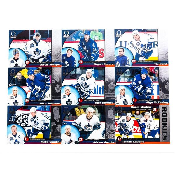 OMEGA Toronto Maple Leaf Card Set - Sundin, Domi , Etc.