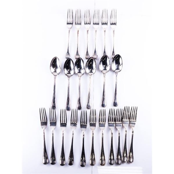 Estate Lot Mixed Flatware - Made In England - Hallmarked EP