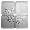 Image 1 : 2017 Maple Leaf Quartet - Pure Silver 4-Piece Set