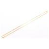 Image 2 : 18kt Gold Overlay Flat Bar Link Necklace/Chain 18"