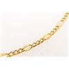 Image 2 : 18kt Gold Overlay Anklet Chain 10"