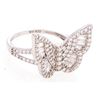 Image 1 : Sterlin Silver Butterfly Style ring