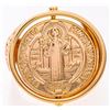 Image 2 : 18kt Gold Overlay Ring Coin Flips Over Size 9
