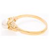 Image 2 : 18kt Gold Overlay Culture Pearl Ring