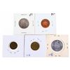Image 2 : Grouping of 5 UK-France  Coins Mixed -