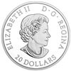 Image 2 : 2018 $20 Frozen in Ice : Scimitar Sabretooth Cat - Pure Silver Coin