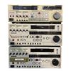 Image 1 : Movie Set Dec - Group of 3 Professional Panasonic VHS Video Cassette Recorders (Not Tested)