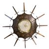 Image 1 : Vintage 1950's United Electric Starburst Zodiac Wall Clock
