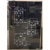 Image 1 : Movie Set Dec Floor Plan Glass Engraved Sign - approx. 3ft x 2ft