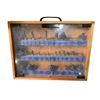 Image 2 : Set of 2 Router Bits Kits in Glass Cabinets - incomplete