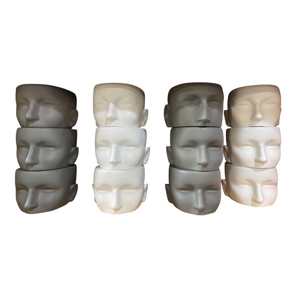  Sunglass Hut  - Group of 12 Sunglass Display Head Stands
