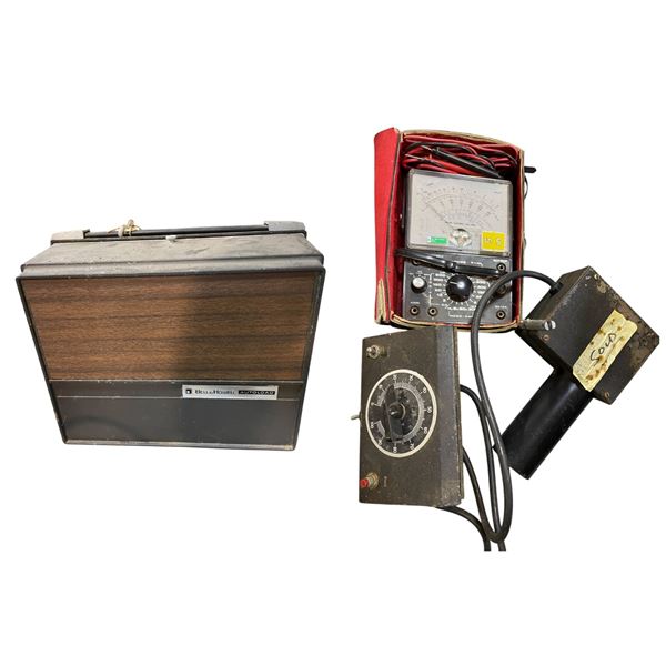 Group of 4 Misc - Photric Timer, Bell-Howl Autoload, Multimeter, Etc.