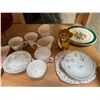 Image 2 : Shelf Lot full of Misc. Decors & Tableware - includes English Porcelain/Plates/Cushion etc.