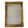 Image 2 : Gold-Toned Baroque Style Mirror and Elegant Pinecone Decorative Wooden Stand