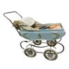 Image 1 : Vintage Doll Stroller with Two Baby Dolls