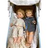Image 3 : Vintage Doll Stroller with Two Baby Dolls