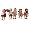 Image 2 : 16 Vintage Beautiful German Rubber Dolls Featuring Various Outfits