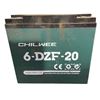 Image 2 : Group of 5 Chilwee 6-DZF-20 Battery