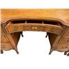 Image 2 : French provincial serpentine wooden dresser (approx 51in x 19in x 34 1/2in H)