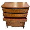 Image 2 : French Provincial Highboy chest dresser (approx 38in x 19in x 52in H)