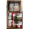 Image 2 : Large group of misc - includes box of ceramic ducks / toys / flags / office supplies etc i