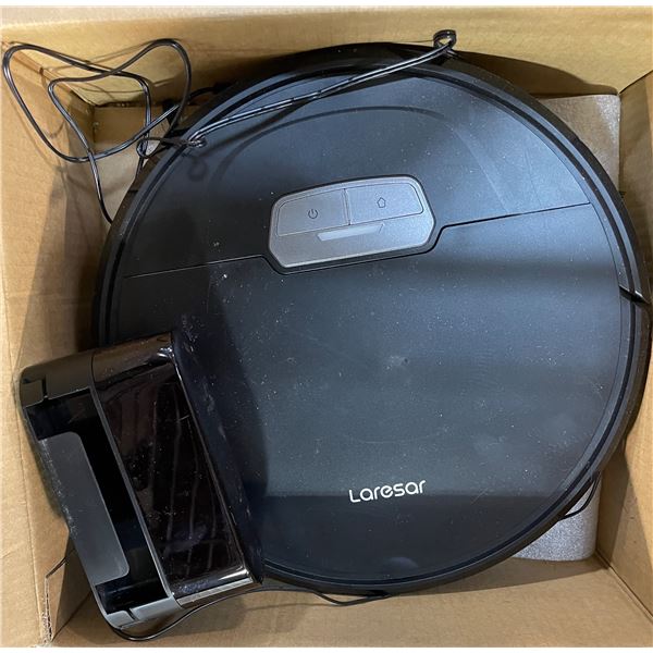 Laresar Evol 3 robot vacuum cleaner w/ charger (black)